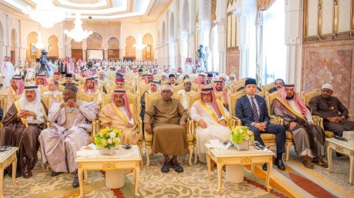 Ganjar Pranowo ketika menghadiri undangan Putra Mahkota Arab Saudi, Muhammad bin Salman al-Saud di Mina, Mekkah, Arab Saudi pada Kamis (29/6/2023).