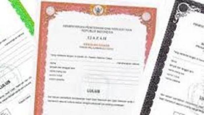 Ilustrasi Ijazah.