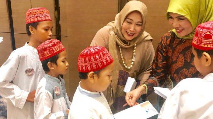 Jenny Rachman Gelar Bukber Dan Santunan Kepada 500 Orang Anak Yatim.
