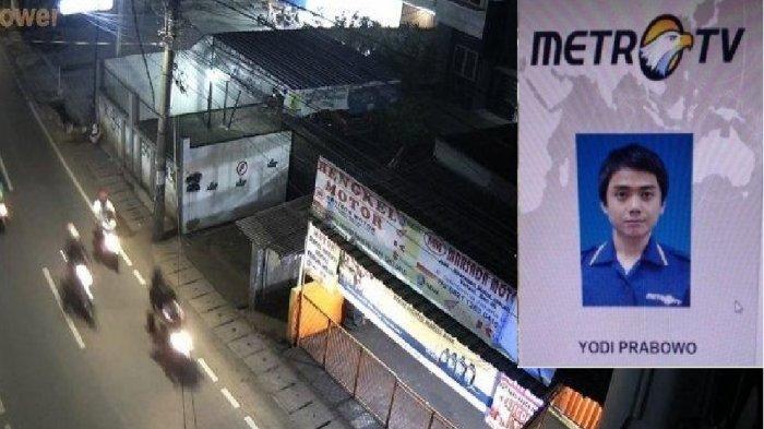 Ini Model Rekaman 22 Kamera CCTV di Jalan yang Dilalui Editor Metro TV