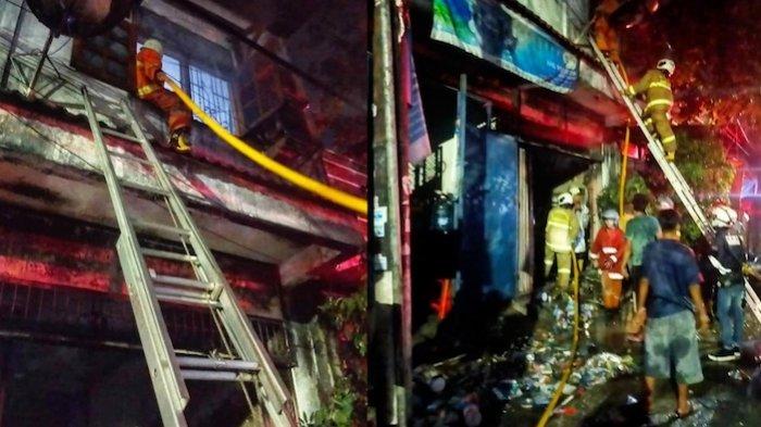 120 Ruko Terbakar di Bekasi, Kerugian Capai Rp 1 Miliar