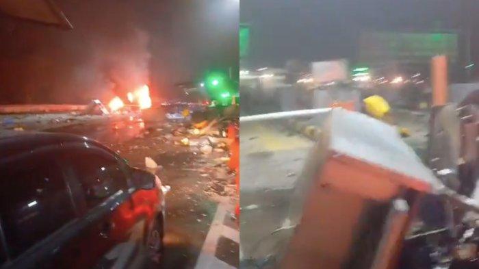 KECELAKAAN TOL CIAWI - Terjadi kecelakaan di gerbang tol Ciawi Bogor pada Selasa (4/2/2025) sekitar pukul 23.30 wib. Sebanyak 8 orang dikabarkan tewas.