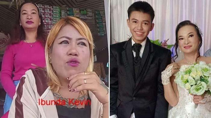 Kevin dan Mariana melangsungkan pernikahan (kanan), tampak Mariana dan Lisa, ibu dari Kevin, yang berteman baik. Kini hubungan keduanya berbeda status. Pernikahan itu pun tak direstui ayah Kevin di Malaysia.