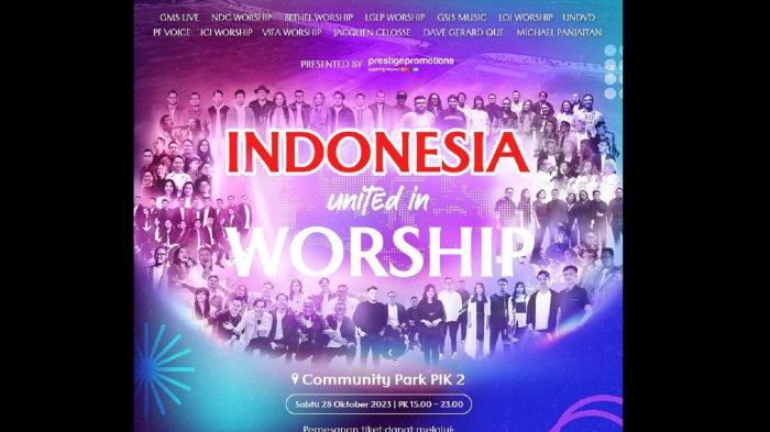 Indonesia United In Worship, Konser Musik Kristiani Terbesar Bakal ...