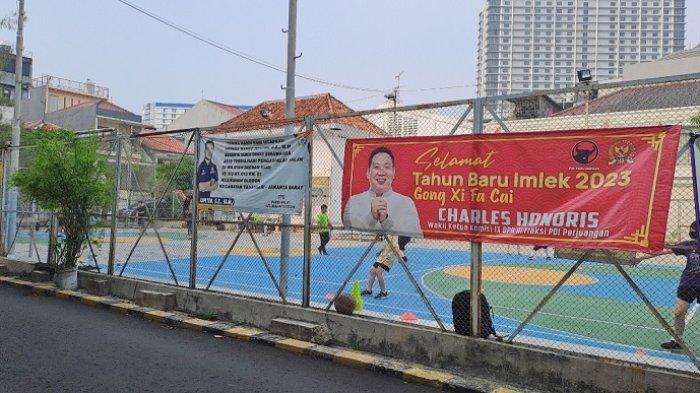 Lapangan Kebon Torong di RW 01 Kelurahan Glodok, Tamansari, Jakarta Barat, akan dibangun puskesmas terbuka.