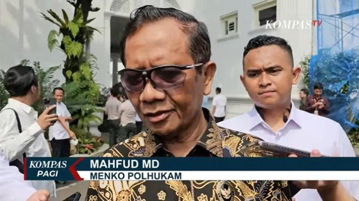 Menkopolhukam Mahfud MD