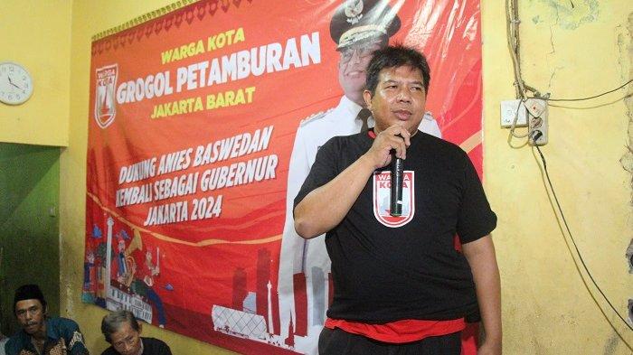Nanang Warga Gropet Rindu Kepemimpinan Anies Baswedan dan berharap kembali Jadi Gubernur DKI 2024-2029.