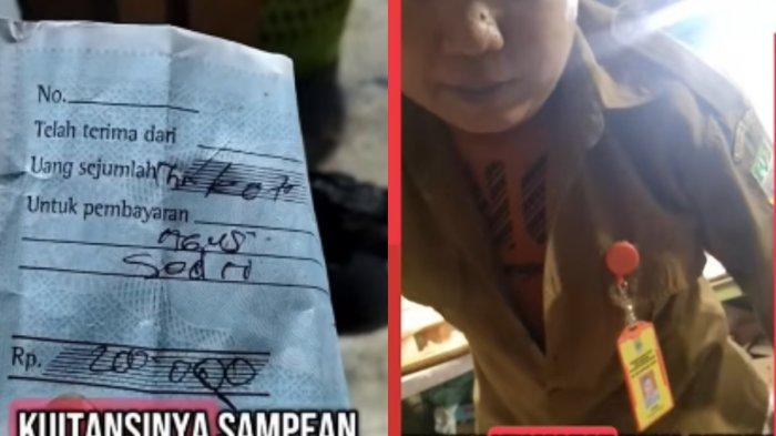 ORMAS MINTA RETRIBUSI - Viral video ormas mengatasnamakan Pemda Bekasi minta restribusi di Pasar Induk Cibitung sebesar Rp200 ribu, Minggu (23/3/2025).
