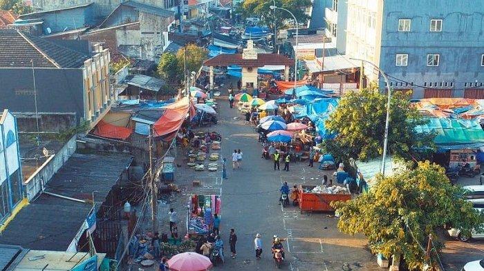 Upaya Pasar Anyar Tangerang Hidupkan Perdagangan di Tengah Pandemi Covid-19  - Wartakotalive.com