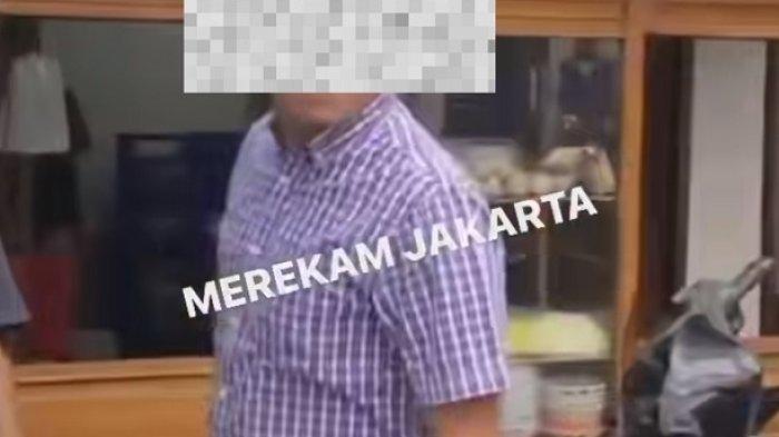 Viral di media sosial seorang pengendara mobil bertindak arogan di wilayah Pesanggrahan, Jakarta Selatan. (Tangkapan layar).