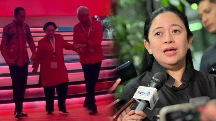 Puan Maharani Buka Suara Terkait Viralnya Video Megawati Hempaskan Tangan Jokowi