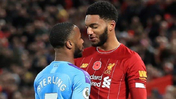 Raheem Streling dan Joe Gomez