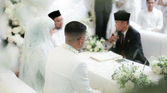 Irish Bella dan suami baru, Hardy Saldi yang baru saja resmi menikah, Sabtu (19/10/2024)