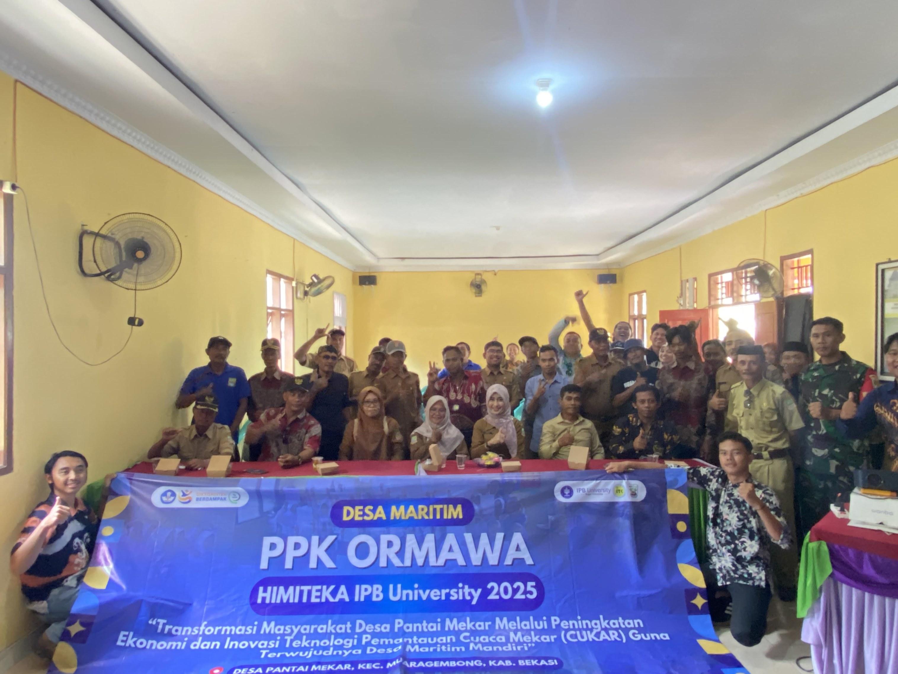 Mahasiswa IPB Hadirkan Program Sekolah Mangrove Apung di Desa Pantai Mekar Bekasi - Wartakotalive | OPSIIN-1
