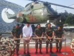 Panglima TNI in KSAU odkrila spominska obeležja helikopterjev v Bogorju