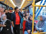 Resmikan Transjabodetabek Rute Blok M-Ancol, Pramono Targetkan 500 Bus Listrik Beroperasi Tahun 2025