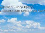 Prakiraan Cuaca Jakarta, Rabu 23 Juli akan Berawan dengan Suhu 34 Derajat