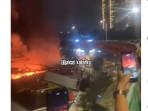Kebakaran di Taman Puring! Jalan Kyai Maja Lumpuh, Penumpang Transjakarta Pilih Jalan Kaki