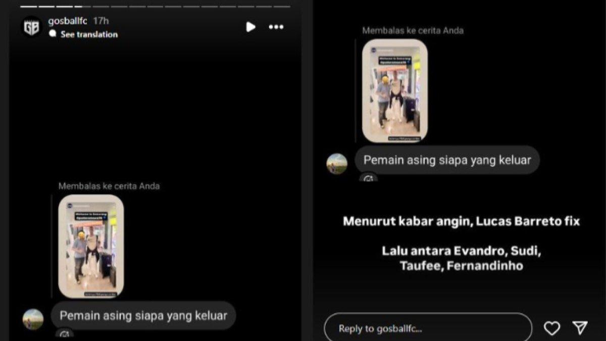 Rumor PSIS Semarang yang akan segera melepas sosok Lucas Barreto dan kans diiringi beberapa nama lagi untuk putaran kedua Liga 1 2024 mendatang, Senin (25/11).
