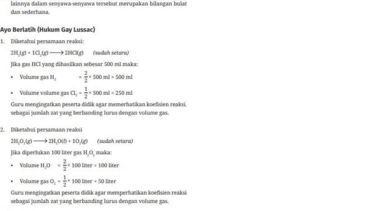 Jawaban Ayo Berlatih Halaman 139, Ilmu Pengetahuan Alam Kelas 10 SMA/MA.