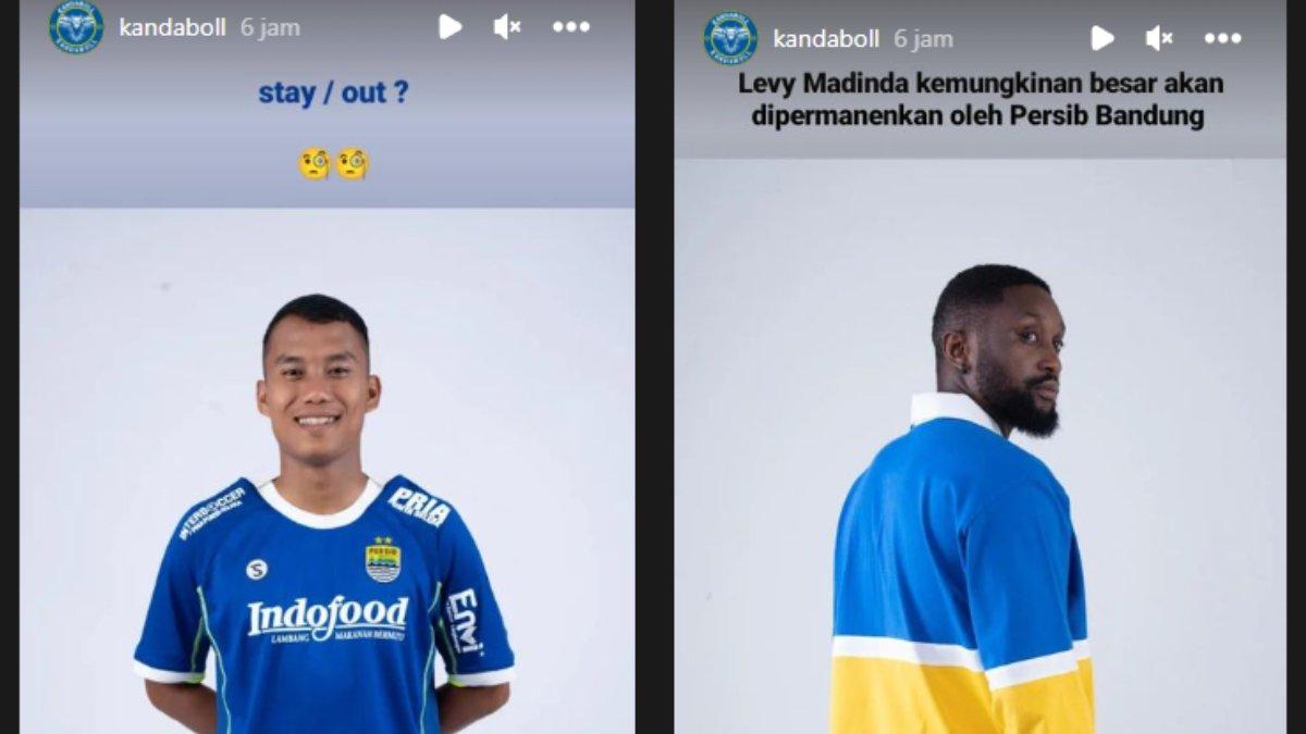 Kolase foto rumor pemain Persib Bandung jelang putaran kedua Liga 1 2023 mendatang.