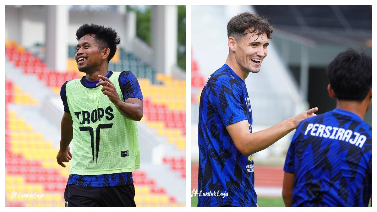 Potret Andik Vermansyah (kiri) dan Deri Corfe (kanan)
