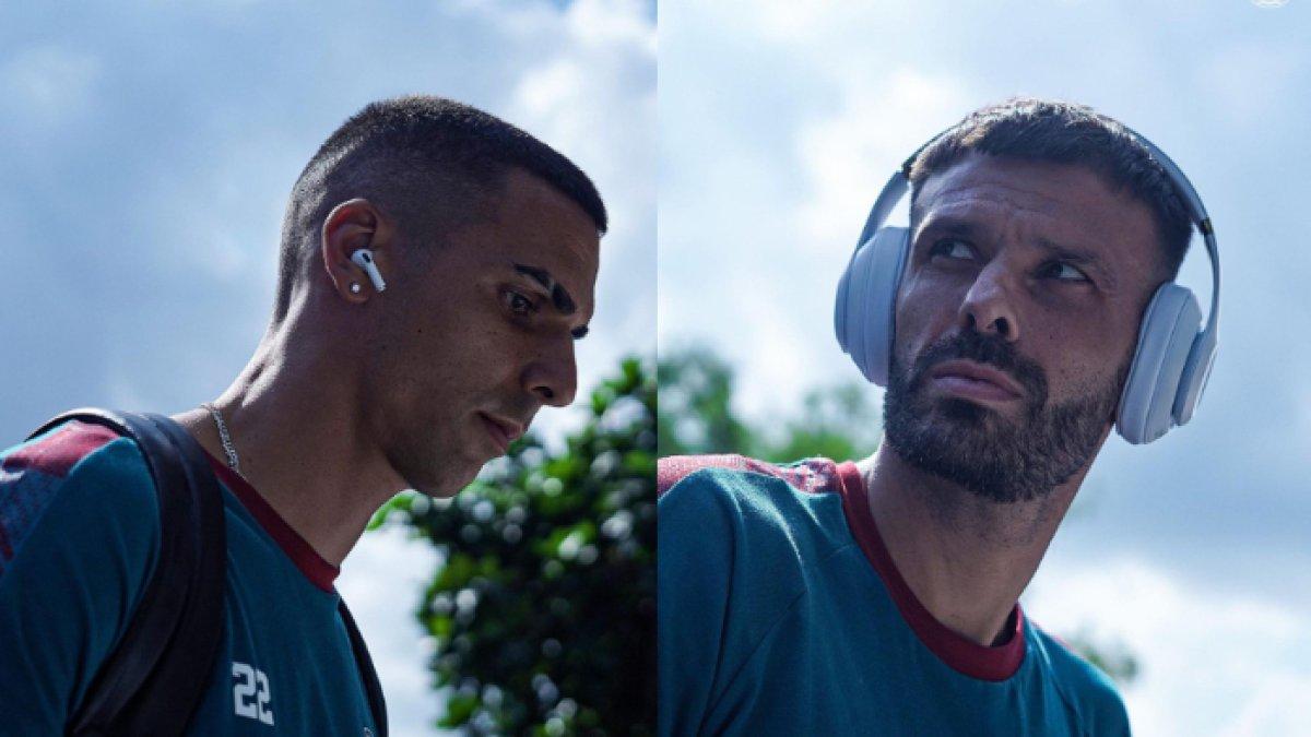Dua pemain asing baru Persib Bandung, Tyronne del Pino dan Alberto Rodriguez