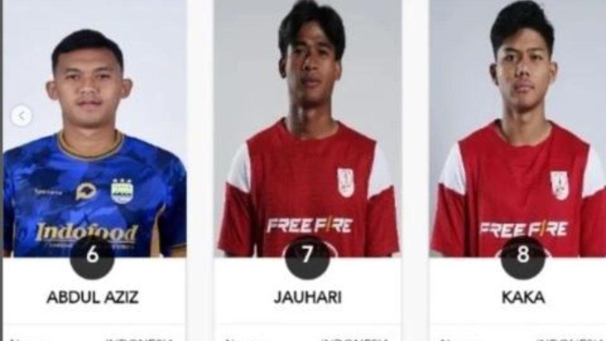 Capture daftar pemain Persis Solo di laman resmi PT LIB di mana ada berlian Persib Bandung yang dicari Bobotoh, Abdul Aziz sudah kepergok terdaftar sebagai pemain Laskar Sambernyawa.