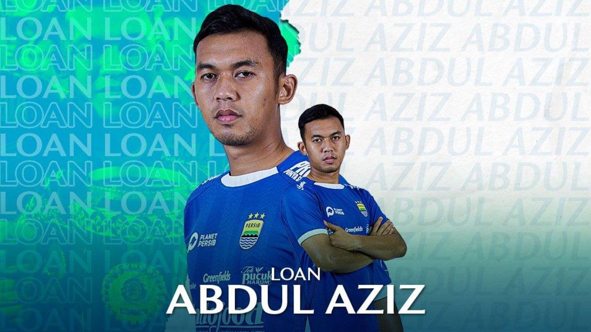 Gelandang lokal Persib Bandung, Abdul Aziz resmi dilepas dengan status pinjaman ke Persis Solo di Liga 1 2024, Rabu (14/8).