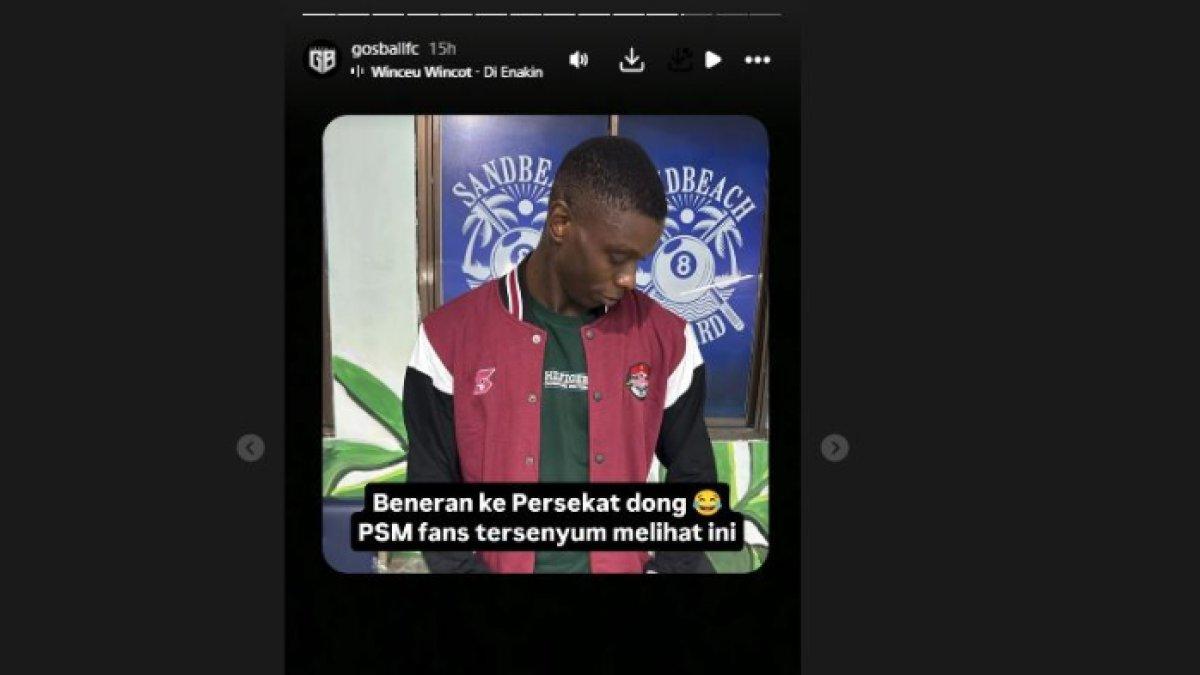 Striker PSM Makassar yang kerap disorot Macz Man santer dikaitkan dengan Persekat Tegal.