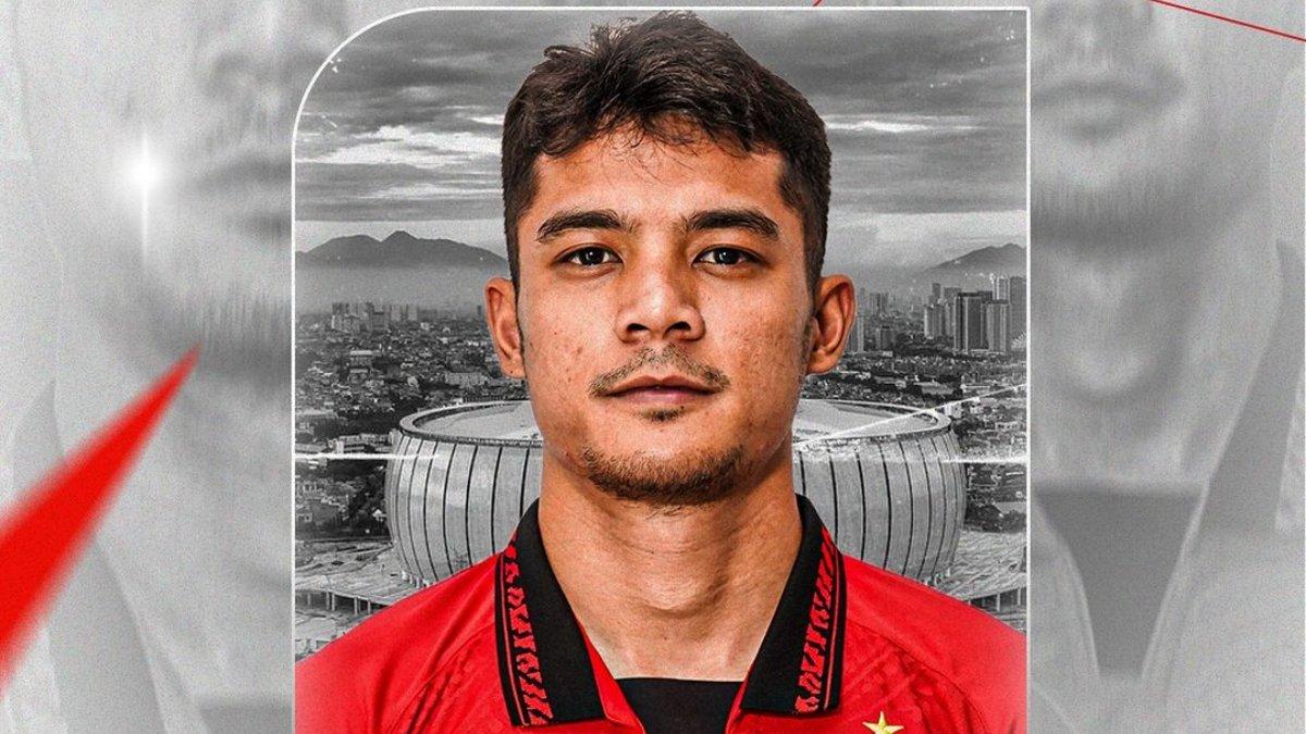 Potret Aji Kusuma, striker lokal Persija Jakarta yang dilepas di saat Liga 1 2024 hendak dimulai, Jumat 9 Agustus 2024.