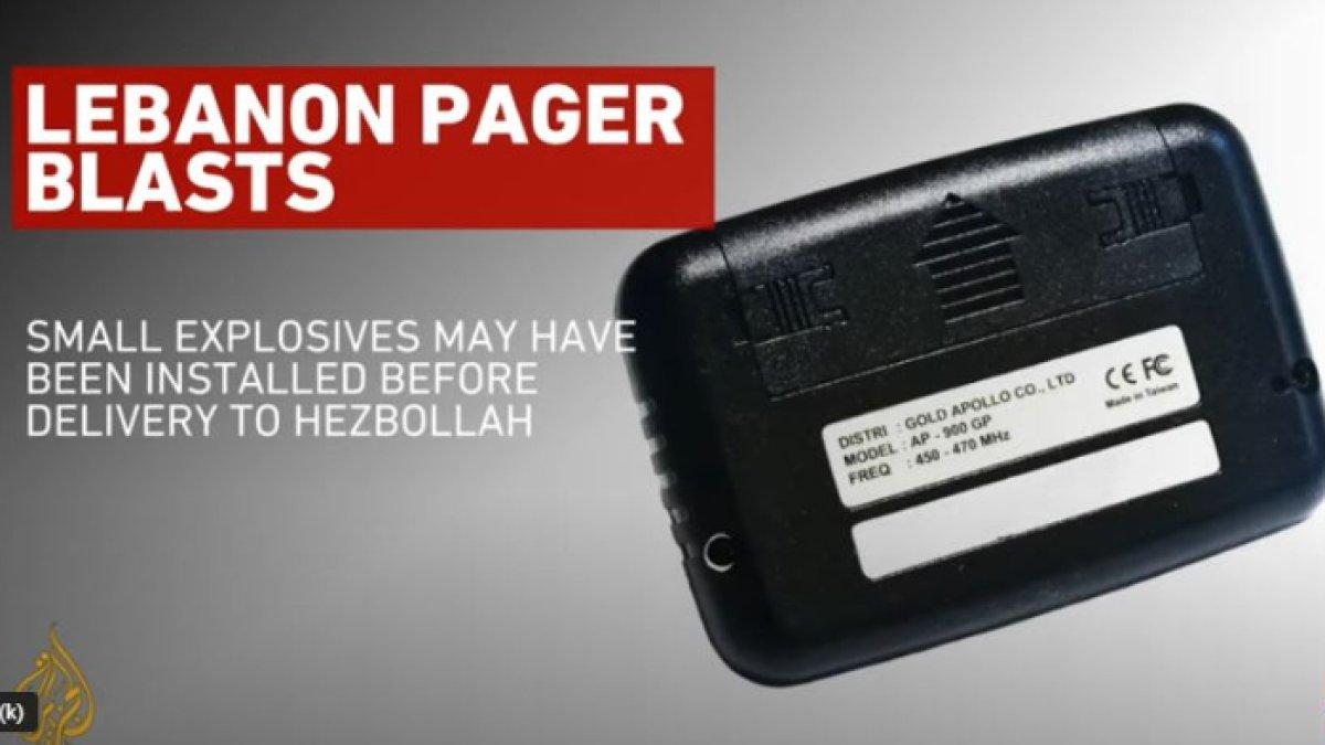 Alat komunikasi pager yang digunakan oleh para anggota Hizbullah. (18/09/2024)
