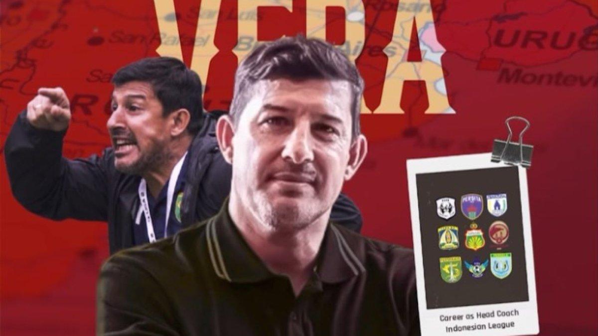 Eks pelatih Persebaya Surabaya, Alfredo Vera resmi jadi juru taktik baru Madura United di Liga 1 2024, Selasa (21/1).