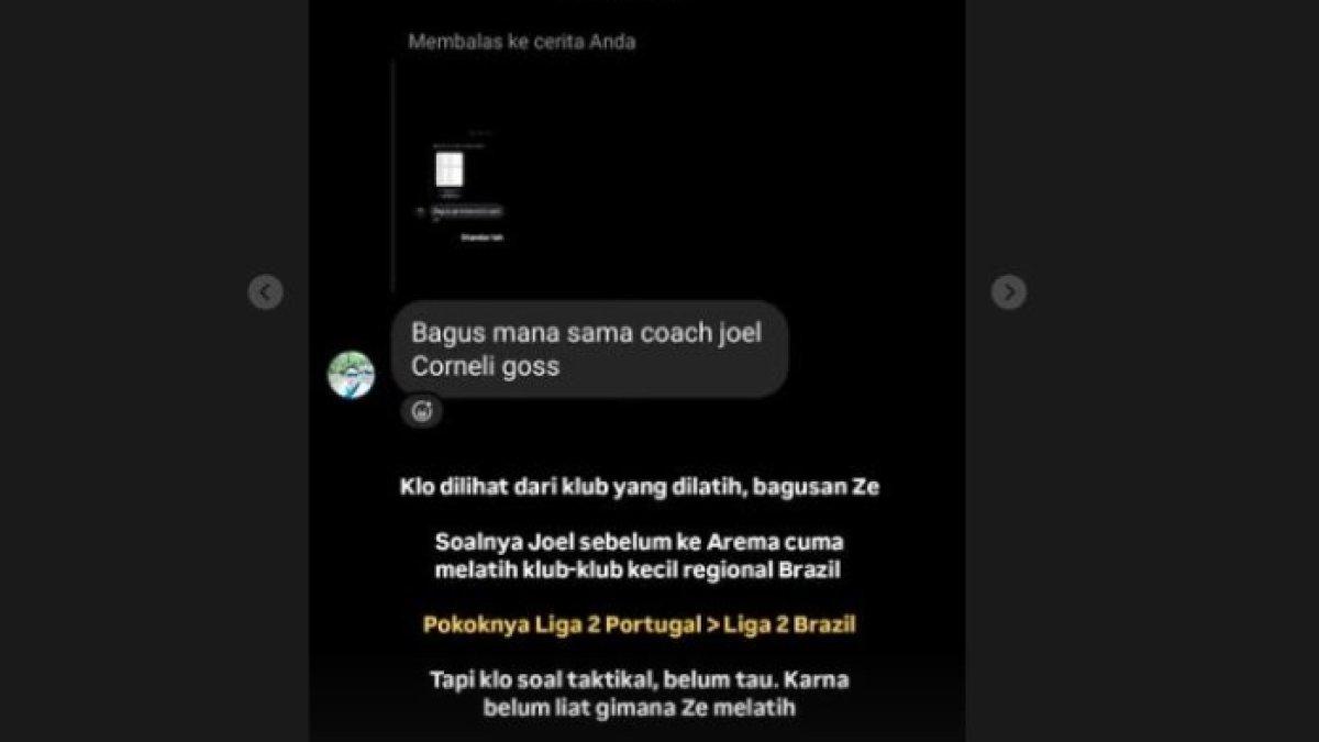 Kualitas pelatih anyar Arema FC.