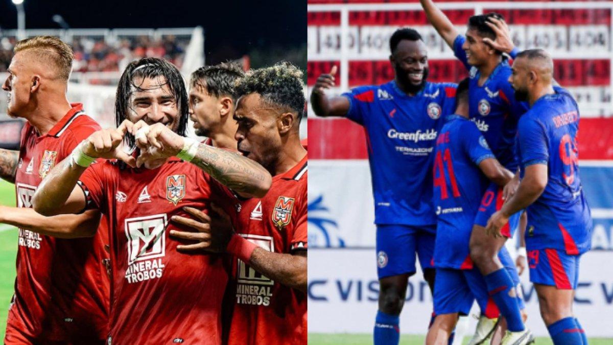 Malut United vs Arema FC halftime analysis