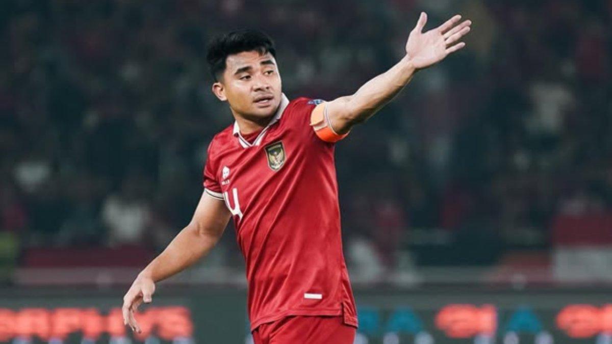 Potret Asnawi Mangkualam saat berseragam Timnas Indonesia.