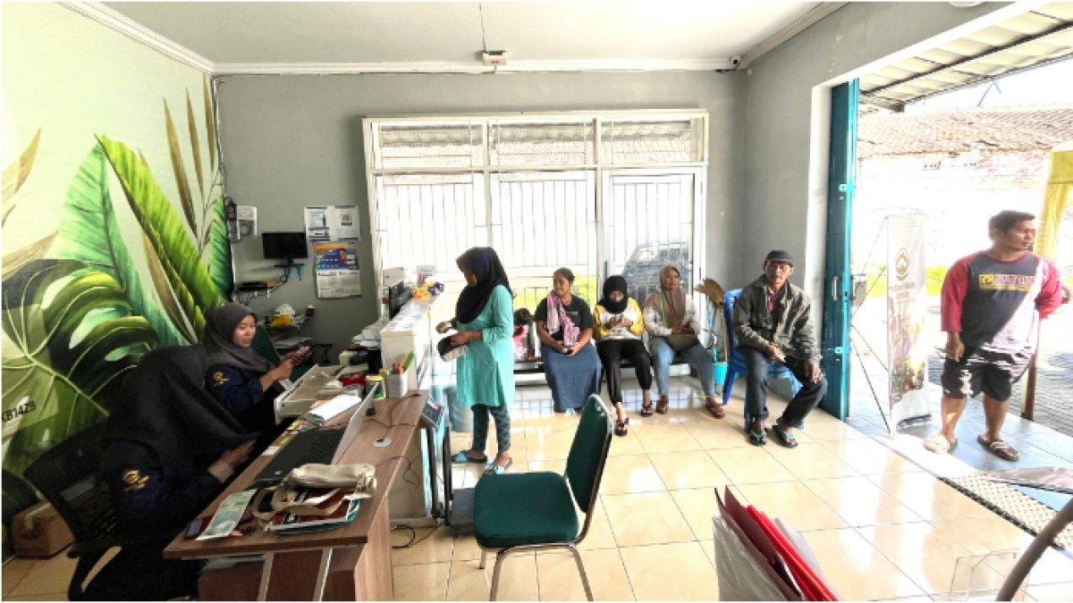 Situasi BRILink BUMDes Tumang yang terletak di Kecamatan Cepogo, Boyolali.