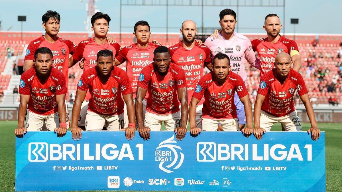 Skuad Bali United di gelaran Liga 1 2023/2024.