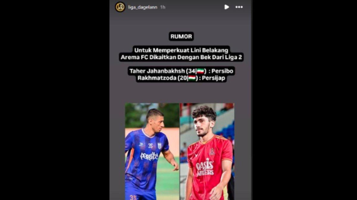 Rumor Arema FC yang dikaitkan dengan dua pemain belakang Persijap Jepara dan Persibo Bojonegoro jelang putaran kedua Liga 1 2024, Senin (11/11).