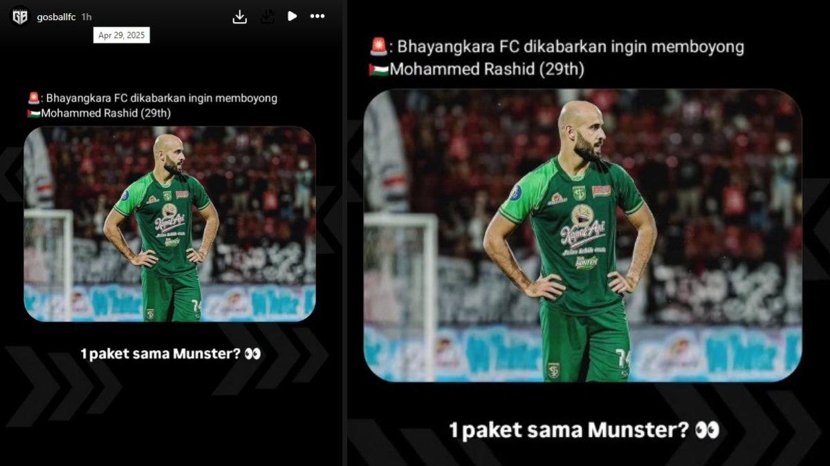 RUMOR TRANSFER BHAYANGKARA FC - Bhayangkara FC kabarnya ingin menggaet gelandang Persebaya Surabaya Mohammed Rashid.