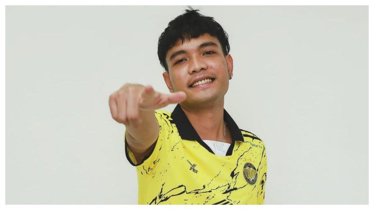 Potret Brylian Aldama eks jebolan Persebaya Surabaya yang pernah membela Timnas U-19 Indonesia, sekarang bergabung dengan Young Elephants klub luar negeri asal Laos.