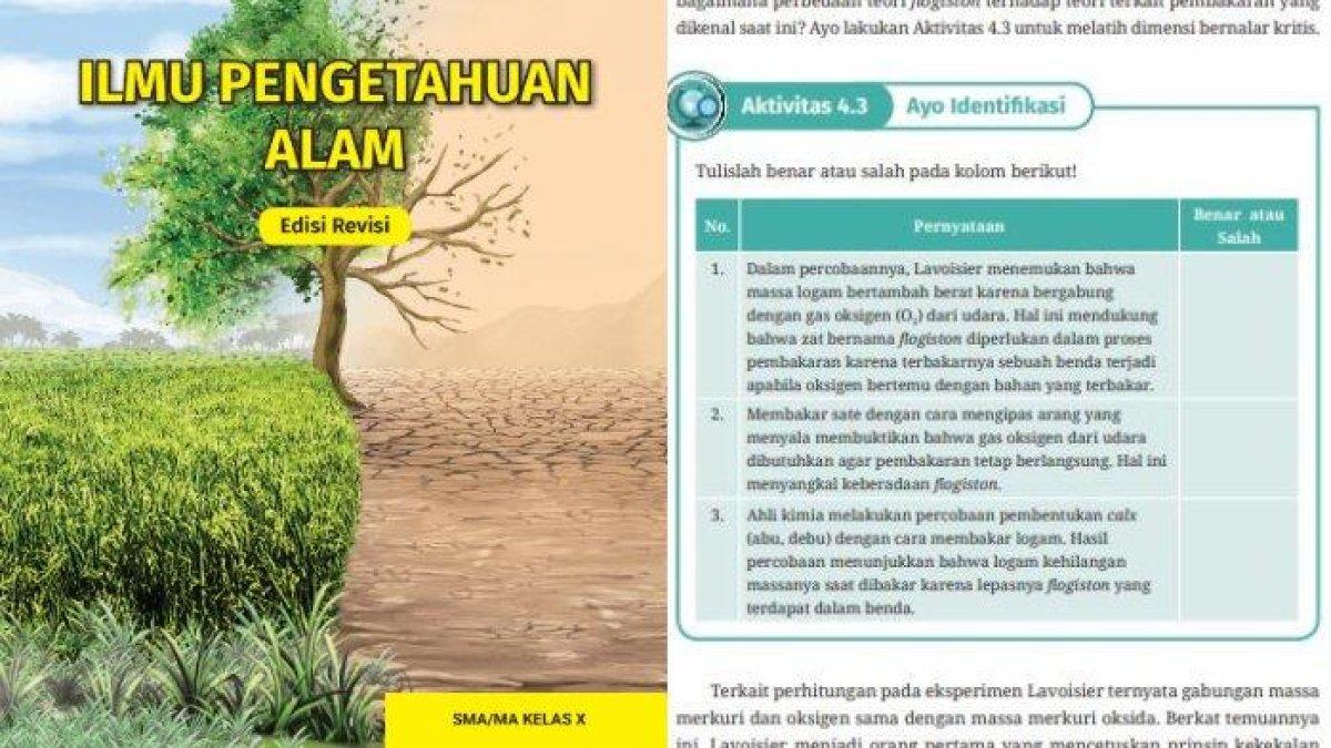 Buku Paket IPA Kelas 10 Kurikulum Merdeka Edisi Revisi dan Halaman Halaman 127