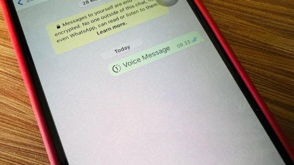 Cara kirim Voice Note WhatsApp sekali lihat.