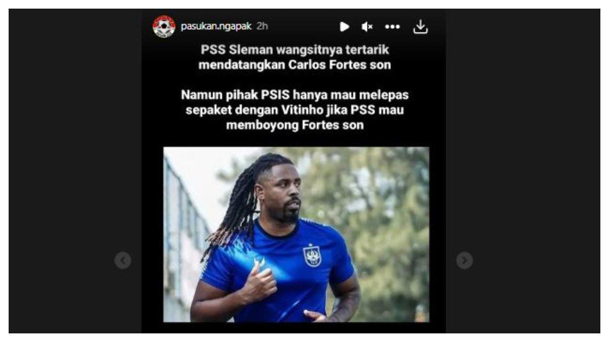 Carlos Fortes PSS Sleman 22