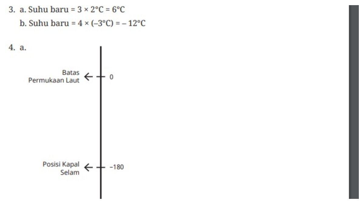 Cek Kunci Jawaban soal Uji Kompetensi Matematika Kelas 7 SMP Bab 1