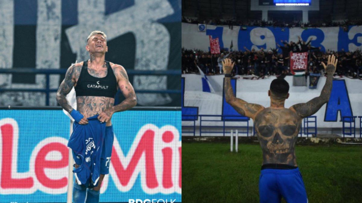 POTRET PERPISAHAN CIRO ALVES - Potret perpisahan Ciro Alves bersama Persib Bandung selepas laga kontra PSS Sleman, di Stadion Gelora Bandung Lautan Api, Sabtu (26/4/2025).