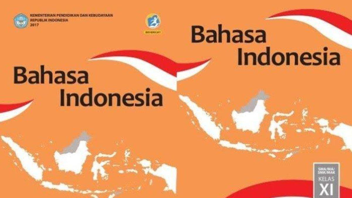 Cover buku Bahasa Indonesia kelas 11 Kurikulum 2013