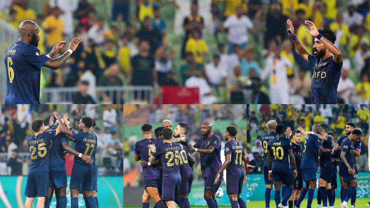 Cuplikan Foto Penampilan Seko Fofana bersama Al Nassr, saat Melawan Ohod di Kings Cup