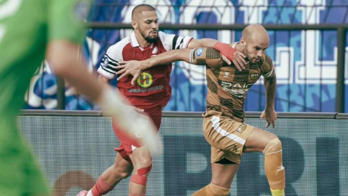 Cuplikan pertandingan antara Barito Putera dengan Dewa United di pekan ke-31 Liga 1 2024, Jumat (2/5).