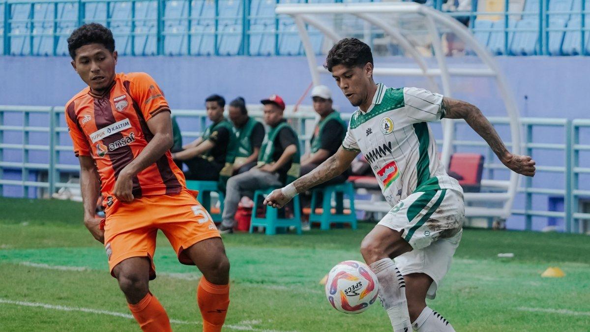 Cuplikan pertandingan Borneo FC vs PSS Sleman dalam lanjutan dari pekan ke-21 Liga 1 2024/2025 di Stadion Batakan, Balikpapan, pada Minggu, 2 Februari 2025.